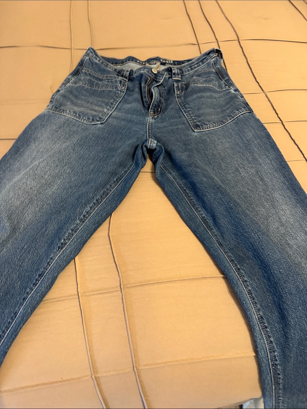 American Eagle Outfitters Indigo Relaxed Jeans